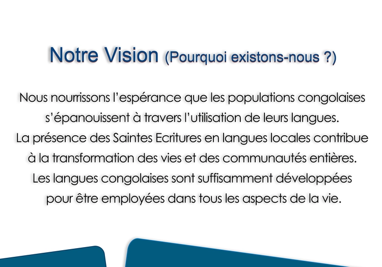 Notre vision 